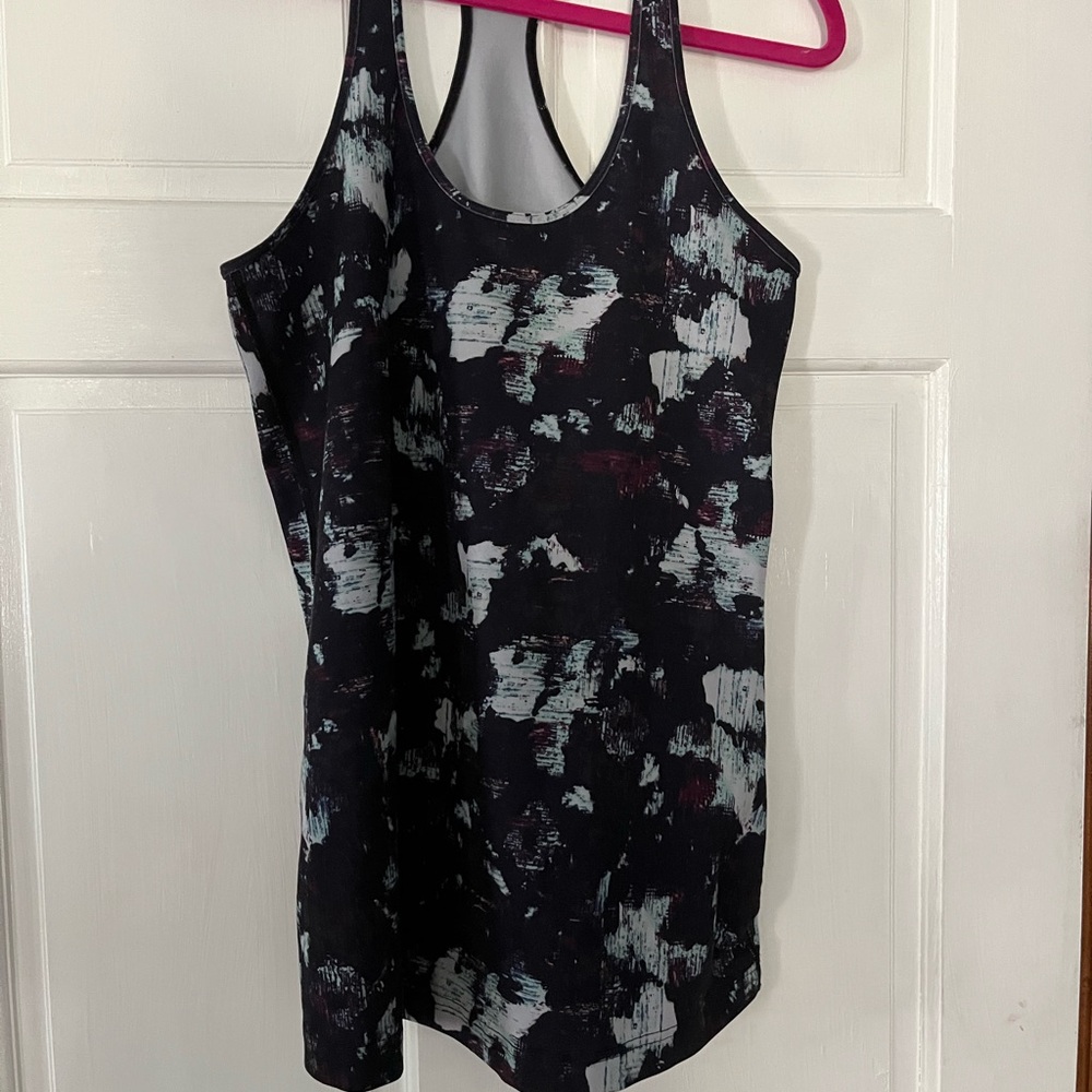lululemon athletica Black and White Tank Top